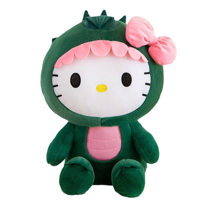 Hello Kitty Dinosaur Transformation Plush Toy - Creative Gift for Kids