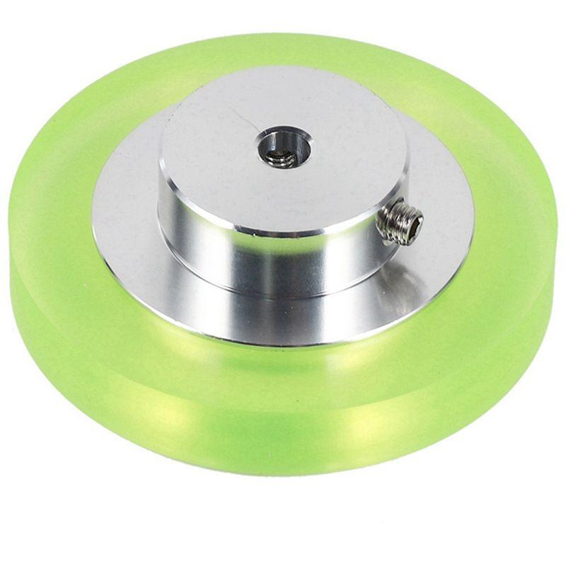 ABUL-2 Set 200Mm Aluminum Polyurethane Industrial Encoder Wheel Measuring Wheel With Type 20Mm Encoder Mounting Bracket