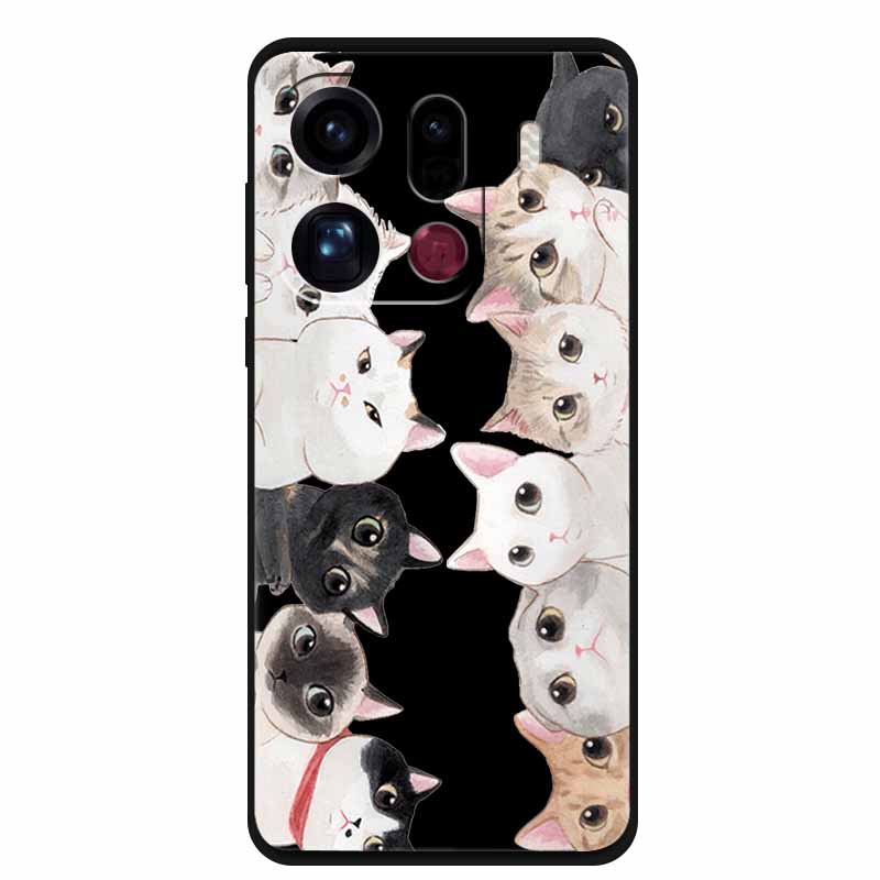 For OPPO Find X9 Pro 5G Case Find X9Pro New Cool Cartoon Soft Silicone Cover For OPPO FindX9 Pro ShockProof Coque CPH2791 PLG110
