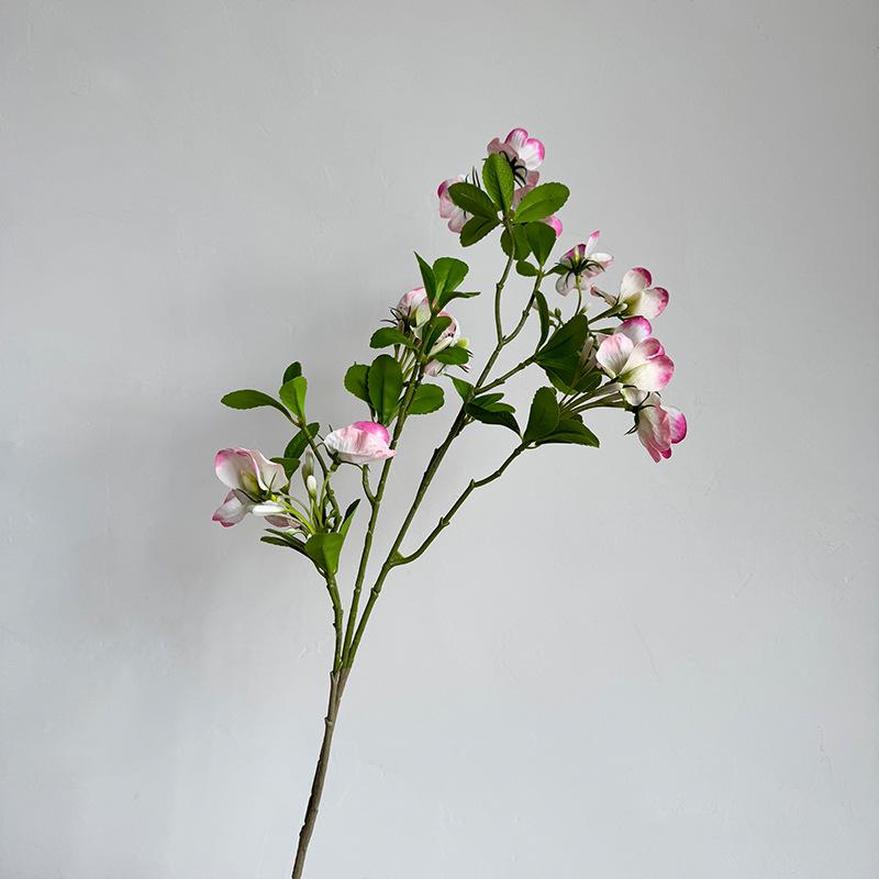 Pea Flower Scented Silk Faux Flowers for High-Class Living Room Decor & Photography Props