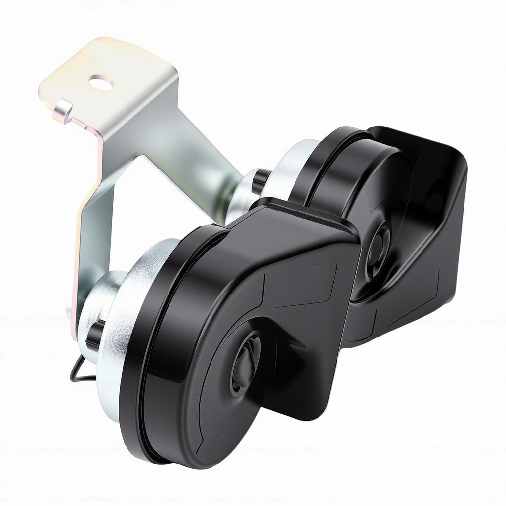 High and Low Pitch Horn Assembly with Bracket Replacement for Ford Fusion 2006 2012 7E5Z 13832 A