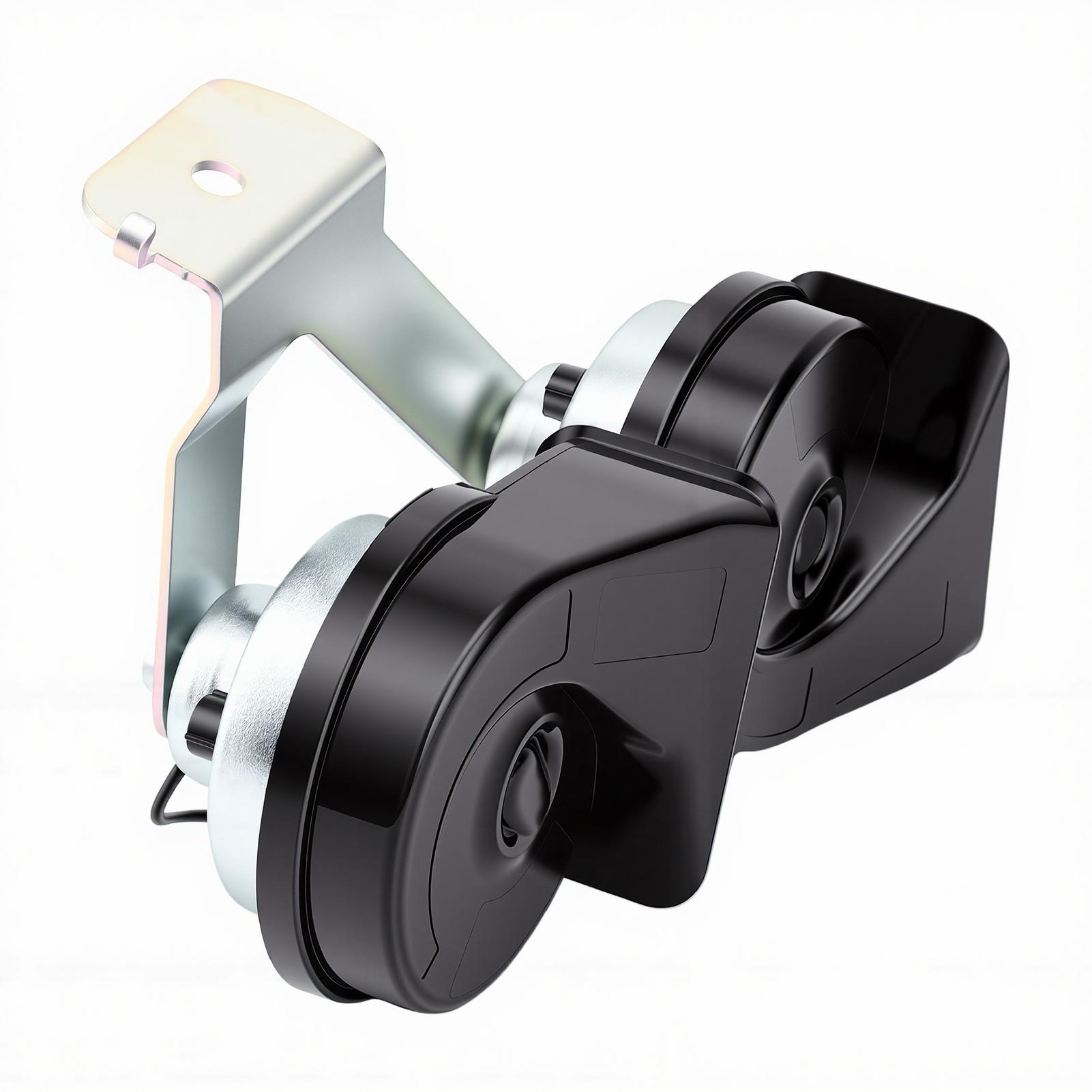 High and Low Pitch Horn Assembly with Bracket Replacement for Ford Fusion 2006 2012 7E5Z 13832 A