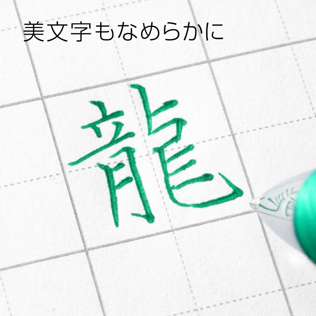 Pentel EnerGel Gel Ballpoint Silver 10 Pens Pen, Retractable, 0.7mm, Barrel, Green,