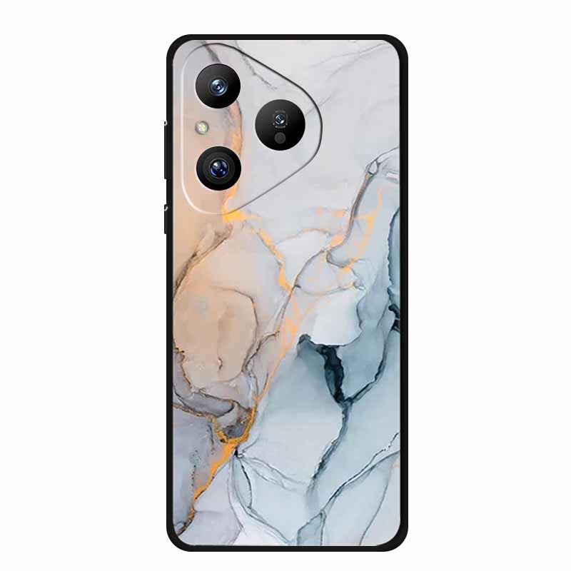 For Huawei Pura 80 5G Case Marble Granite Textured Soft Silicone TPU Phone Case For Pura80 5G Bumper Coque Mica Painted Cover