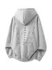 Men's Retro Beaded Embroidery Velvet Hooded Sweatshirt, Autumn/Winter Warmth