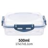 Lunch Box per Alimenti di Grado Alimentare, Adatta al Microonde, per Panini, Sushi, Pane e Toast