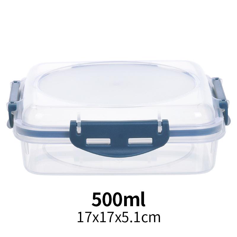 Lunch Box per Alimenti di Grado Alimentare, Adatta al Microonde, per Panini, Sushi, Pane e Toast