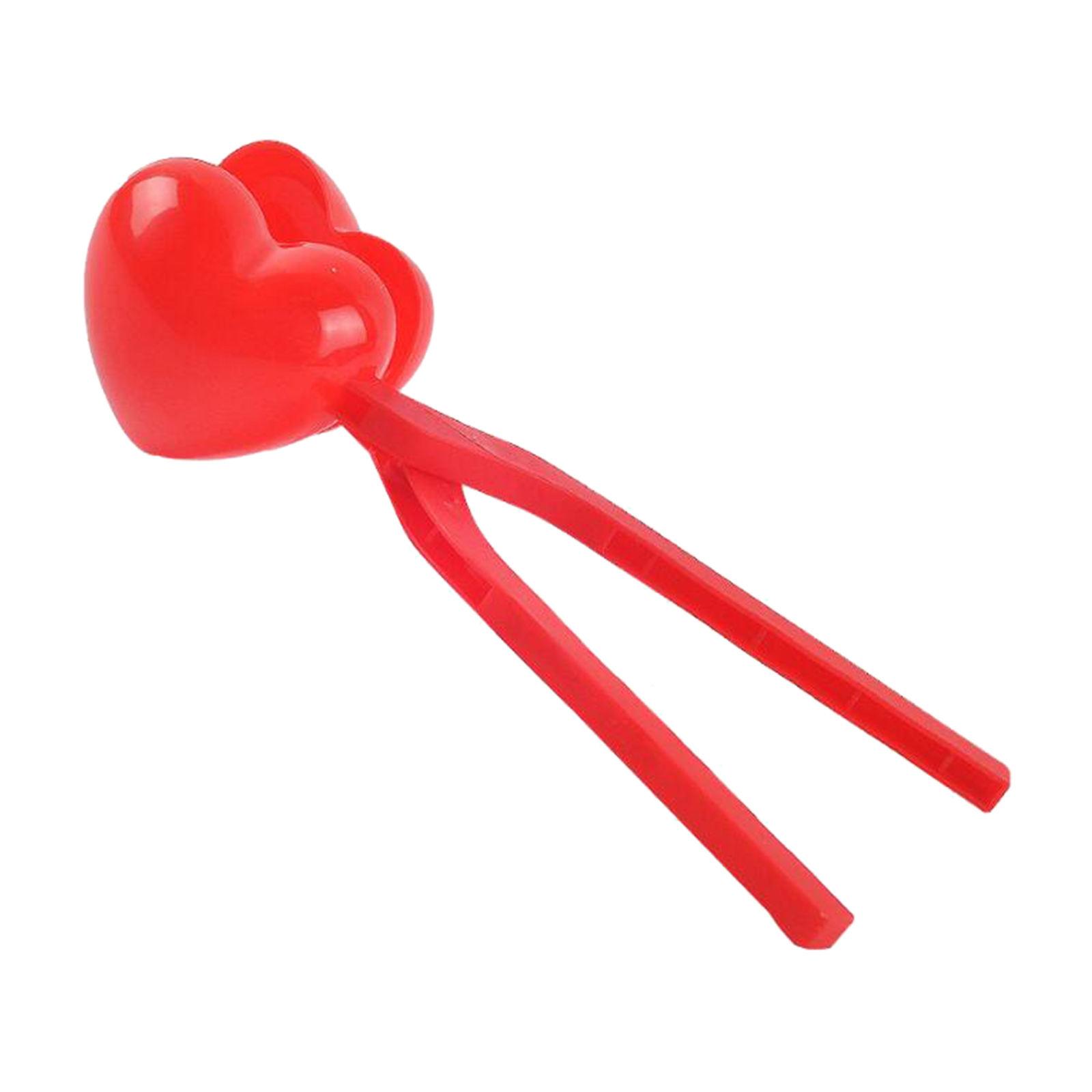 Открытый Любовь Сердце Создатель Снежка Зажимы Дети Ребенок Песок Глина Плесень Игры — фото 7