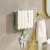 Waterproof Bathroom Soap Holder Flip Lid Soap Storage Rack Wall Mounted Soap Box  Bathroom