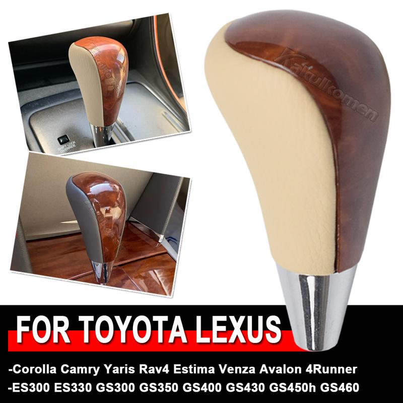 AT Buton schimbător de viteze Buton schimbător de viteze pentru mașină Stick Headball pentru Toyota Prado Lexus Hilux 2011 Camry Crown RAV4 Fortune 2012