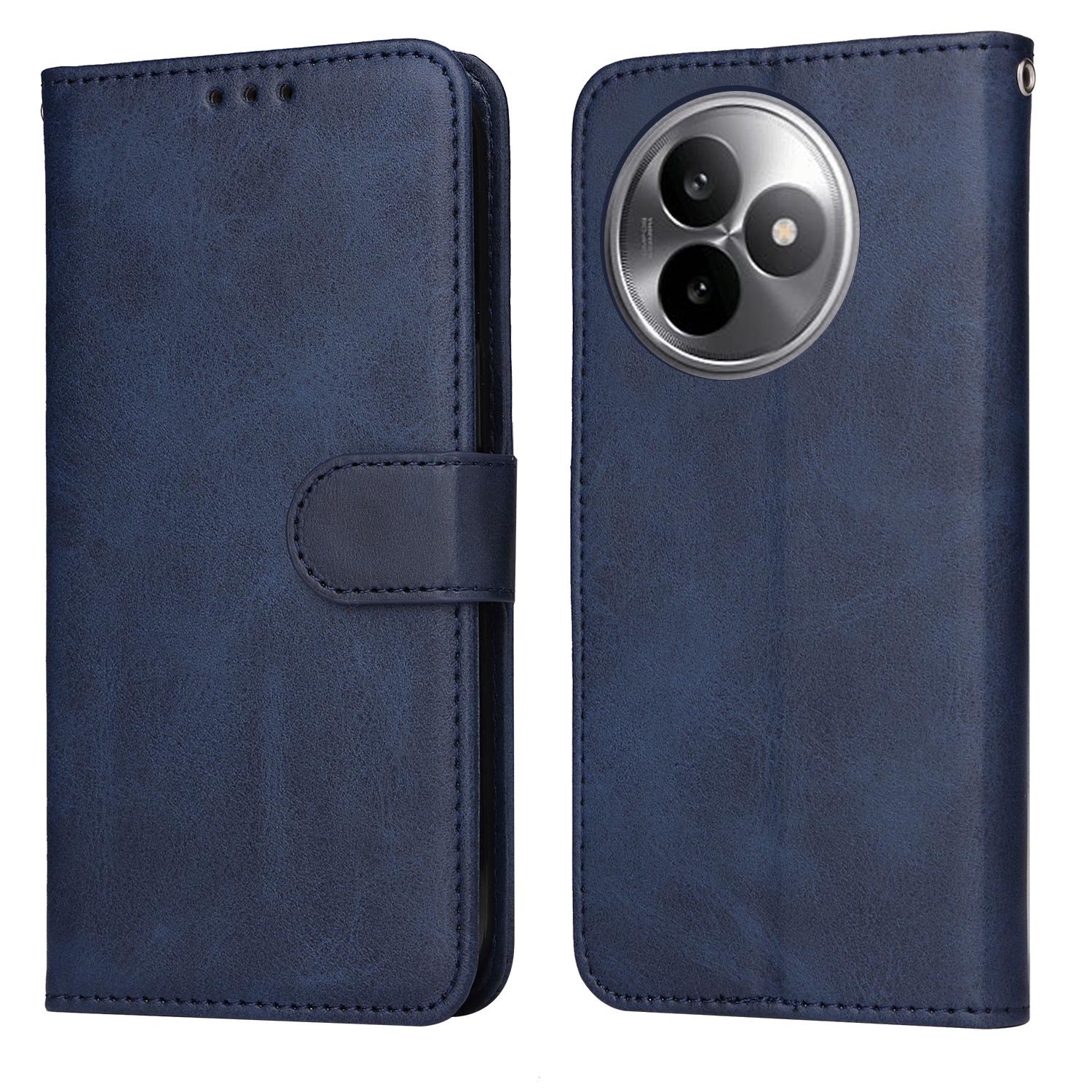 

For Xiaomi Redmi K80 Ultra 5G Case Wallet PU Leather Folio Flip Phone Cover Blue