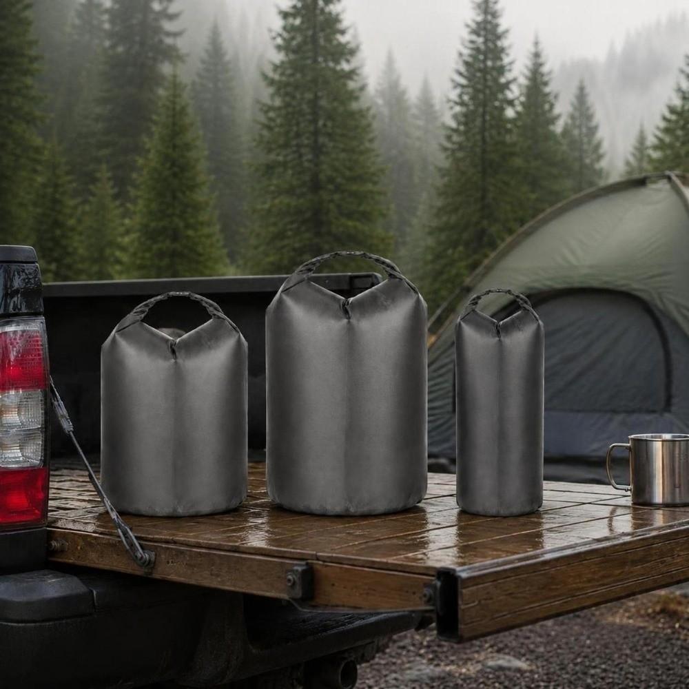 Taffeta Fabric Roll Top Sack Roll Top Seal Lightweight Storage Pouch Waterproof Dry Bag  Rafting
