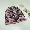 Autumn and winter new European and American camouflage jacquard knitted hat men's and women's thermal hats personalized hip-hop cold hats versatile f