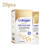 80pz SADOER Maschere Viso Notturne al Collagene Skincare Viso Idratante Illuminante Rassodante Idratazione Maschera Viso Cura della Pelle del Viso