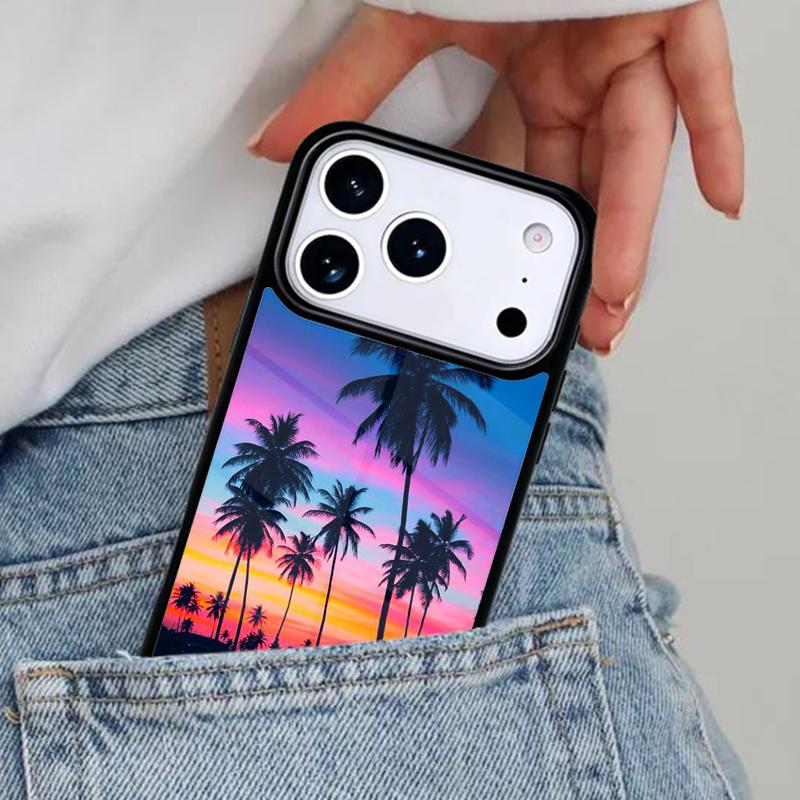 CALIFORNIA PALM TREES Phone Case for iPhone 16e 15 14 13 12 17 Pro Max Plus Air 17pro Cover Coque