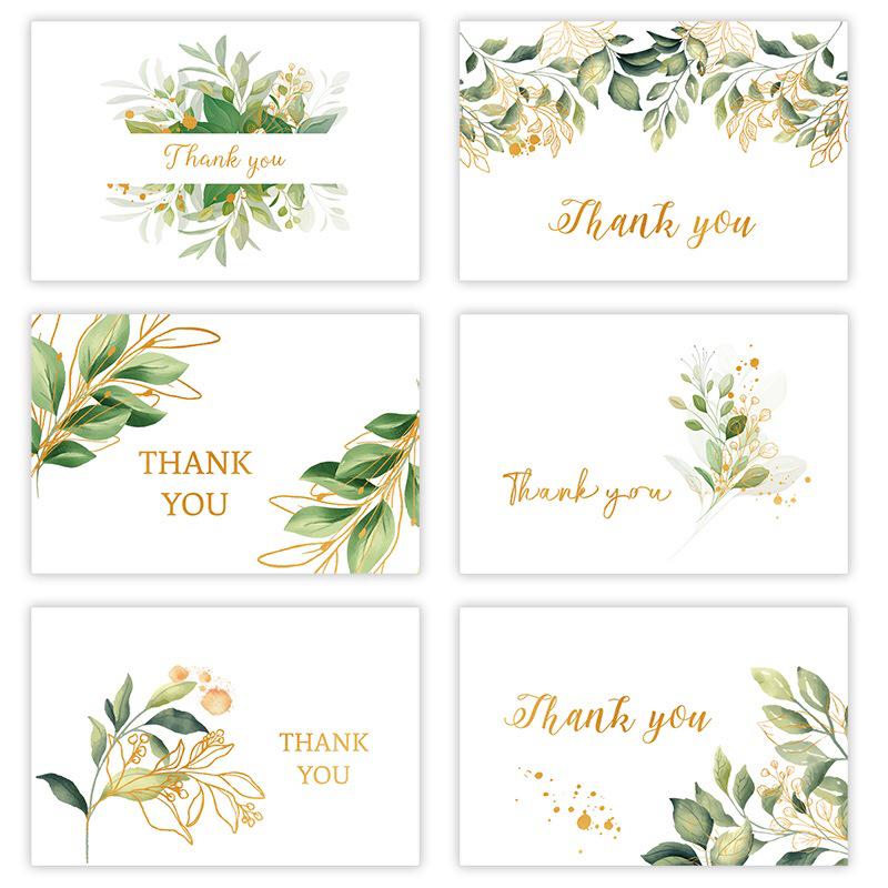 Korean-Style Thank You & Holiday Greeting Card with Free Shipping