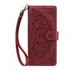 Compatible with Google Pixel 11 Pro XL Embossed Mandala Flip Case with Card Slot