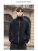 Trendy Brand 2025 Men's Stand Collar Patchwork Down Jacket, Winter Korean Style, White Duck Down, Thickened.