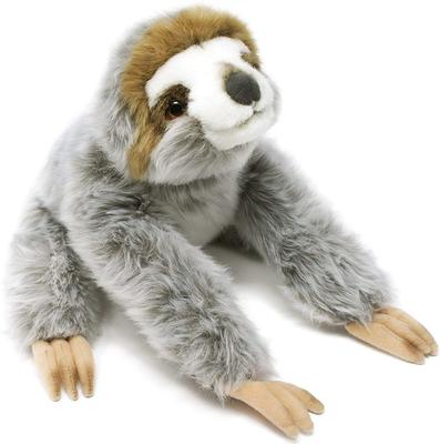 VIAHART Tiger Tale Toys Faultier Plüsch Zoll Groß Großes Tier Japanisches Spielzeug, Realistisch, 12.8 (30 cm), Haustier, [Offizielles Produkt]