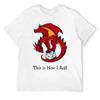 Dice Dragon Classic For Sale T-shirt Fresh Campaign  Joke Tees Cute Aactivity Competition USA Size
