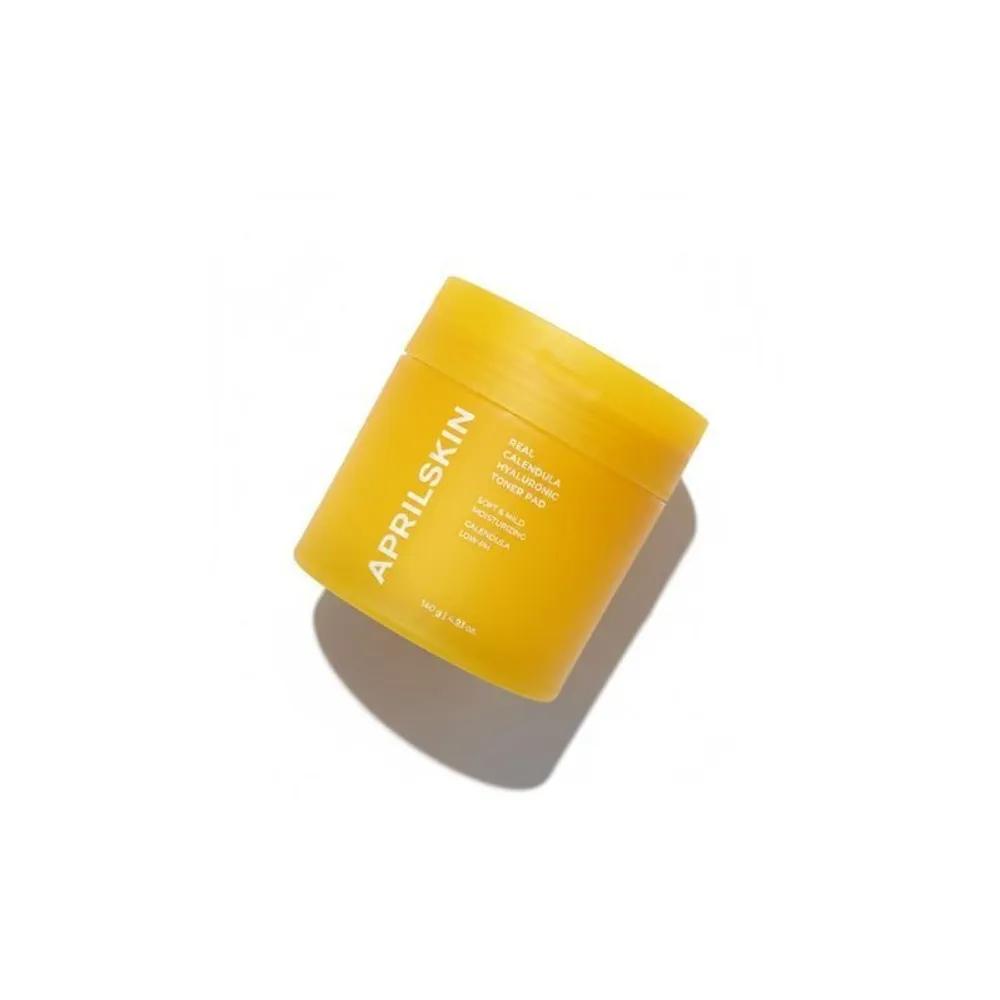 Aprilskin Real Calendula Hyaluronic Toner Pads 140g