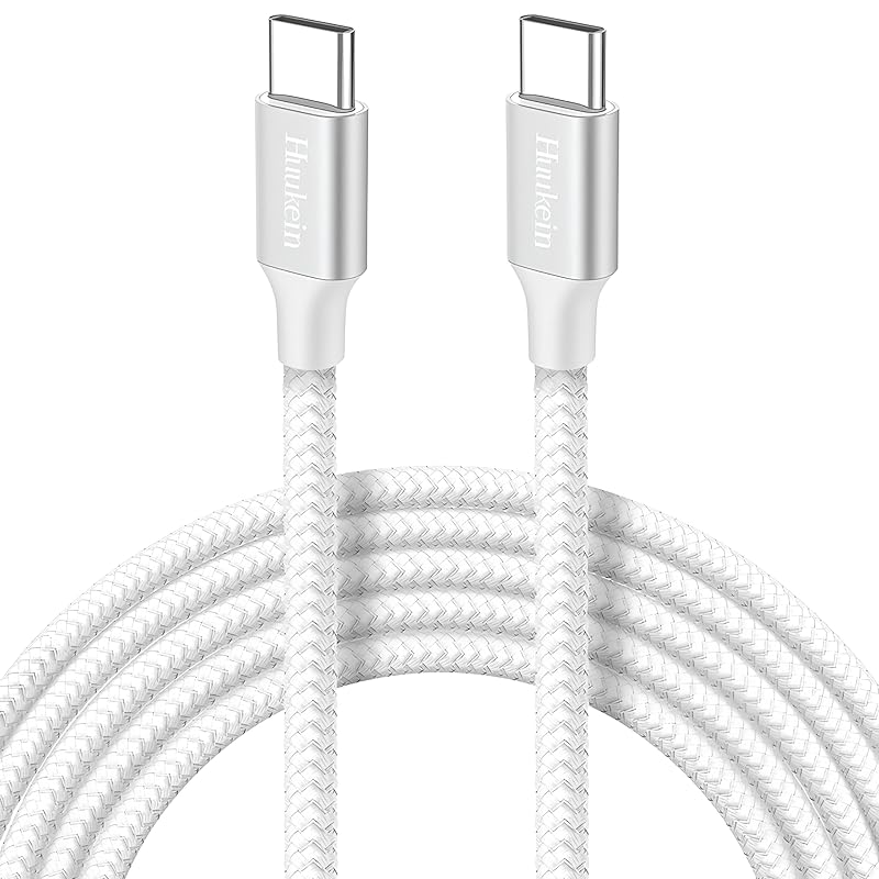 USB C to USB C Cable 10ft, Type C to Type C Fast Charging Cable, USBC Charger Cord for iPhone 16 15 Pro Max Plus 16e, for Samsung Galaxy S25 S24 S23 10ft