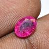 Natürlicher Rosa Saphir 1,55 Karat zertifiziert Oval geschliffen Lose Edelstein Am besten für Geschenke