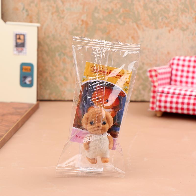 

Милый пудель Майло, флокированная кукла, фигурки, игрушка, каваий, Sylvanian Families, аниме-фигурки, коллекционные украшения для комнаты