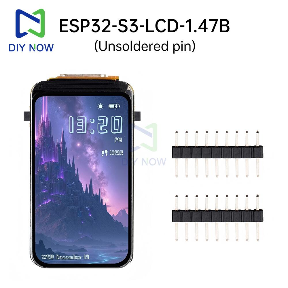 ESP32-S3 Development Board with 1.47-Inch IPS LCD Screen WiFi Bluetooth Dual Core Processor High Performance IoT Microcontroller
