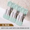?10Pcs Stainless Steel Clothespins Laundry Clothes Pegs Pants Hanger Portable Hanging Clothes Clips Closet Clothes Organizer