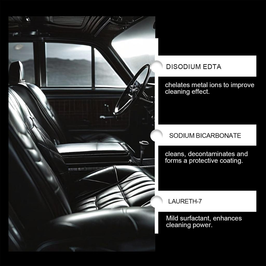 Car Leather Restorer Back To Black Gloss Rubber Plastic Renovator Longlasting Coating Leather Restore Auto Polish Cleaning Care