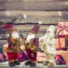 1PC Decor New-Year Goods Santa Claus Christmas Doll Home Decoration Merry Christmas Kids Gift