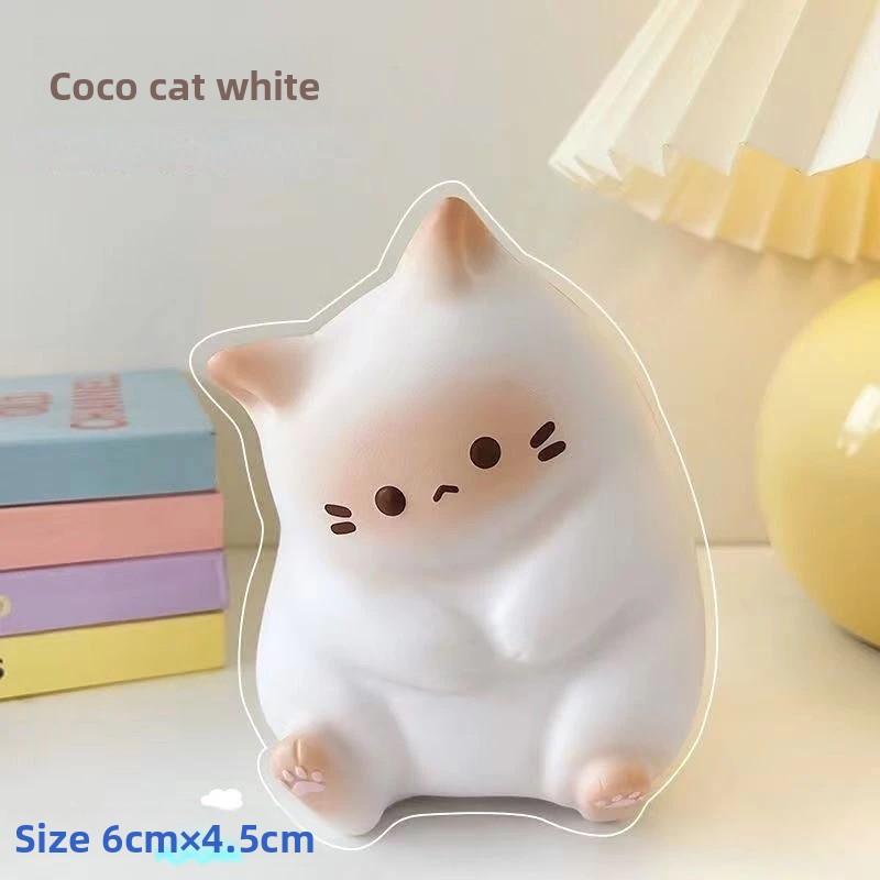 Creative New Cat Toy Adult Soft Pinch Pu Slow Return Pinball Popular Online Celebrity Toy Holiday Gift.