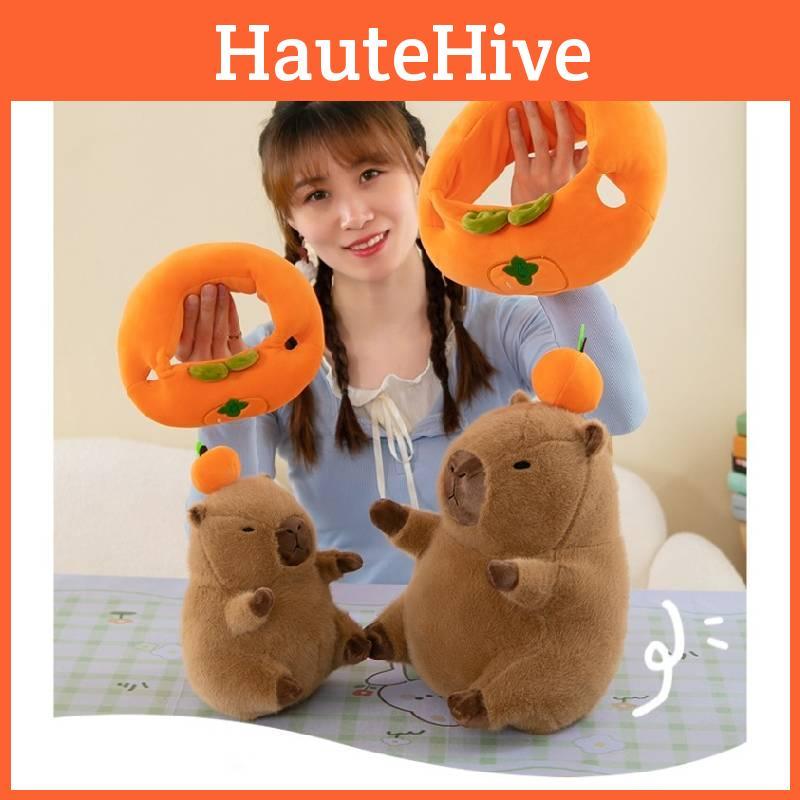 Adorable Capybara Plush Toy Soft Short Plush Animal Pillow For Home Decor And Gifts