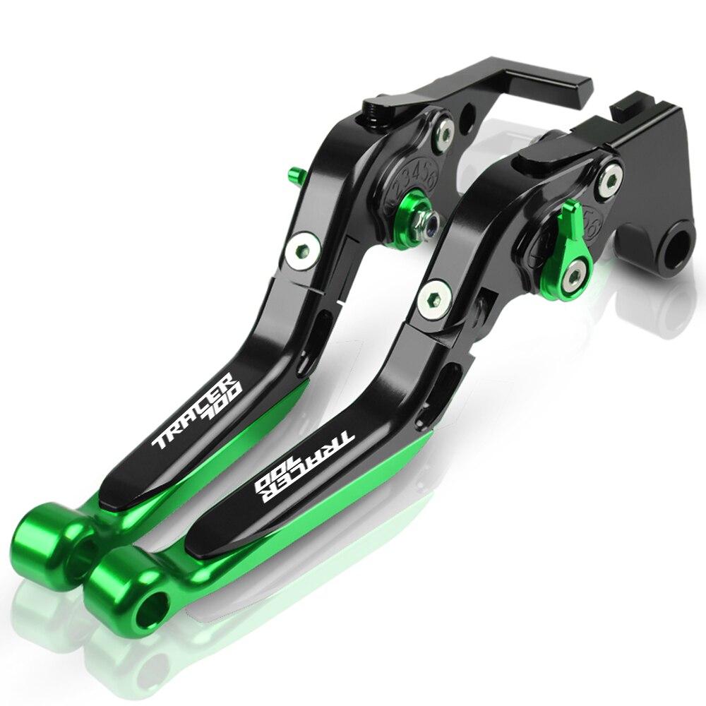 Motocyklová spojková brzdová páka CNC výsuvné nastavitelné skládací páky PRO YAMAHA TRACER700 TRACER 700 2016 2017