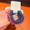 The New Sweet Lace Denim Hair Ring Fashion All-match Girl Hair Rope High-value All-match Ponytail Hair Accessories