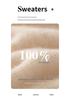 Elegant Women's High Neck Pure Cashmere Slimming Knitwear, Autumn & Winter Long Sleeve Base Layer