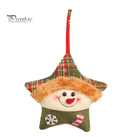 

Кукла-кулон, увеличивающая атмосферу, долговечное украшение, подвесное украшение для рождественской елки Snowman