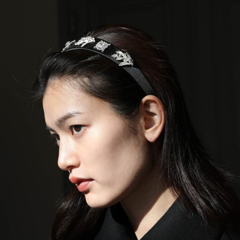 SCHO JEWELRY Lana Royal Satin Hairband
