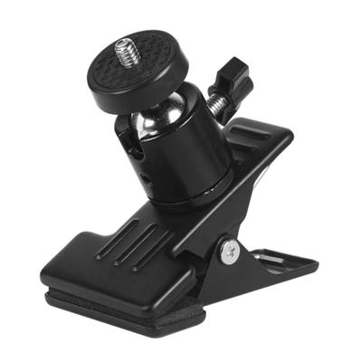 High Strength Adjustable Clamp Holder For Cameras Smartphones And Lights Featuring 360 Rotation And To 42mm Grip