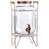 Glass Jar 4.2L For Drinks With Tap And Stand 139602