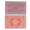 Accessories 1:12 Dollhouse Miniature Simulation Weaving Rugs Dollhouse Carpet Dollhouse Furniture