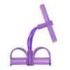 Sit-up Pedal Puller Resistance Band with Handle Multifunction 4/6-Tube Elastic Yoga Pull Rope Men Women Pedal Tensioner Exerciser Workout Equipment