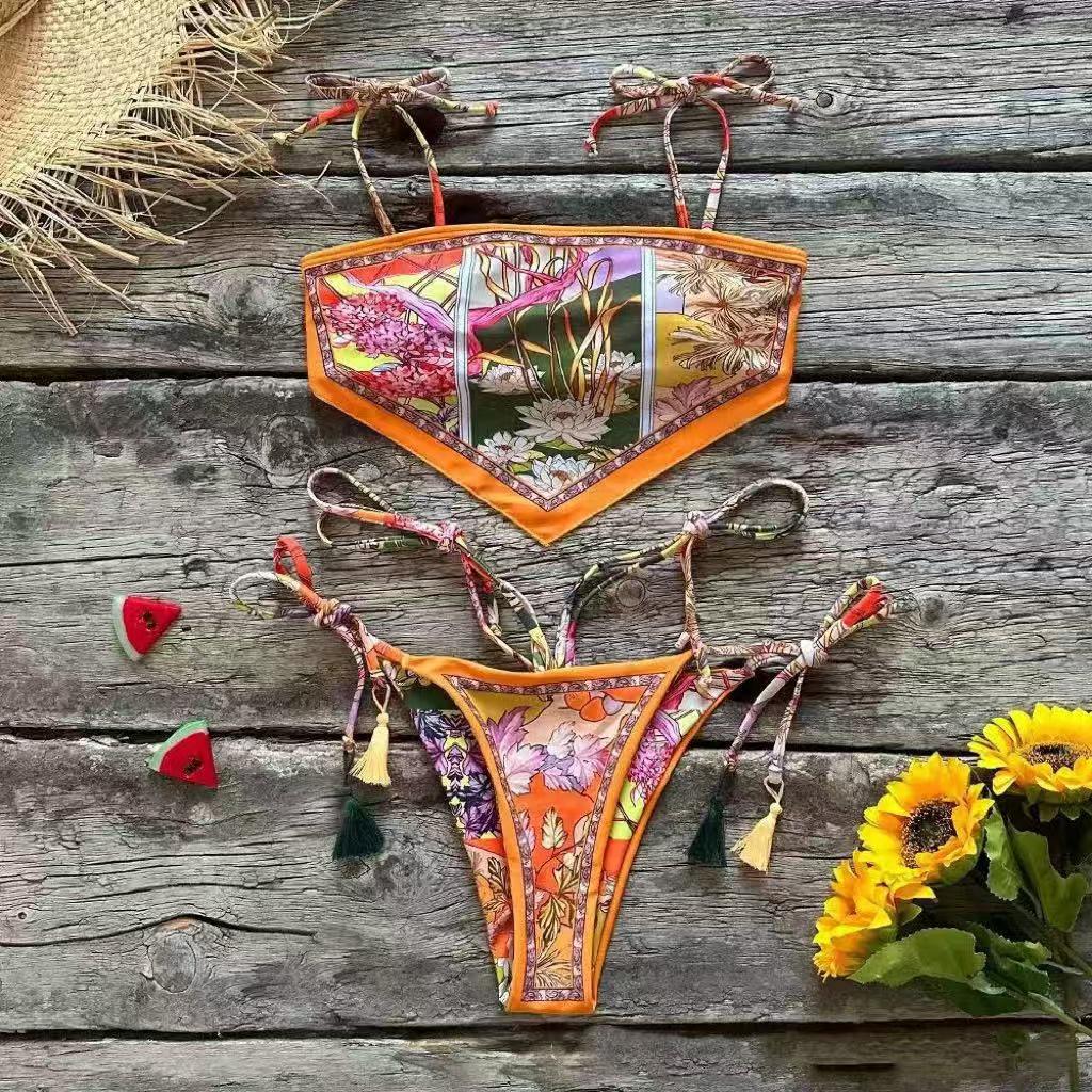 

Женский высококлассный сексуальный раздельный купальник с вырезами - Новый стиль для отпуска S