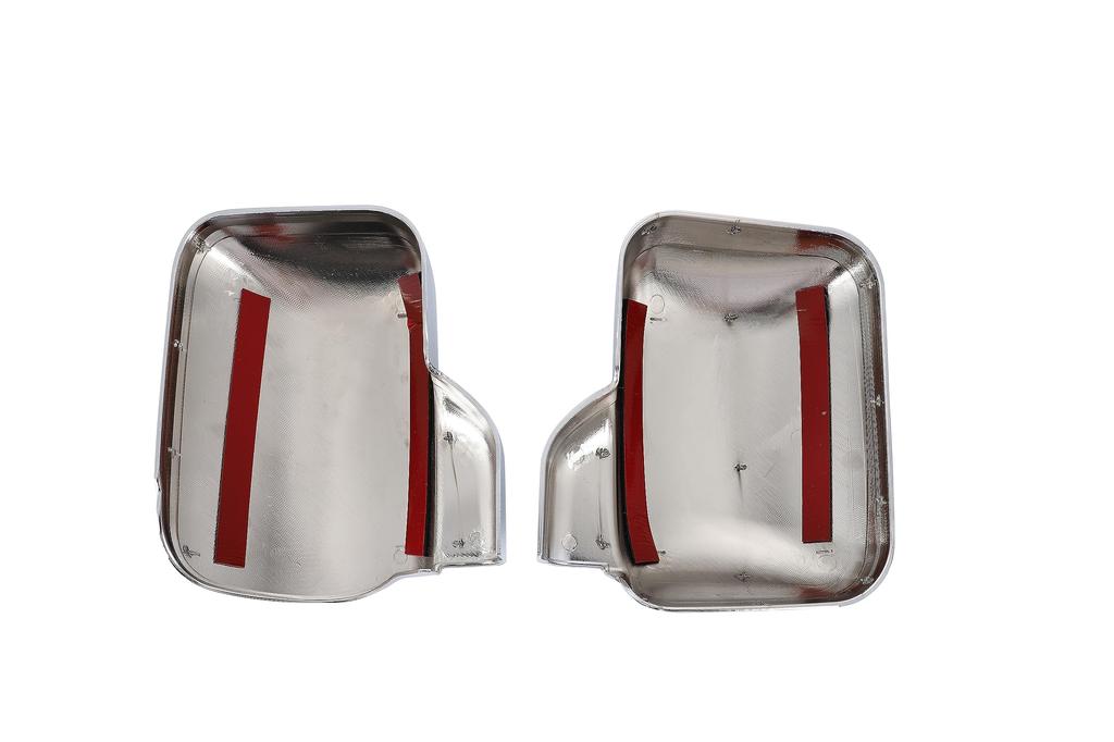 Silberspiegel- und Türabdeckungs-Set für Toyota Hijet enthält zusätzliche Seiten- und Türgriffe LKW, doppelseitiges Klebeband, Spiegel, (S500P & S510P).