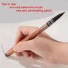 Soft Round Tip Art Brush Nylon Fiber Oil Painting Brush Pen Head Printmaking Brush  Student Art