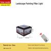 Modern Solar LED Pillar Light for Garden, Courtyard, or Hotel