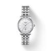 Edelstahl silbernes Zifferblatt Herren Modeuhr T122.207.11.031.00