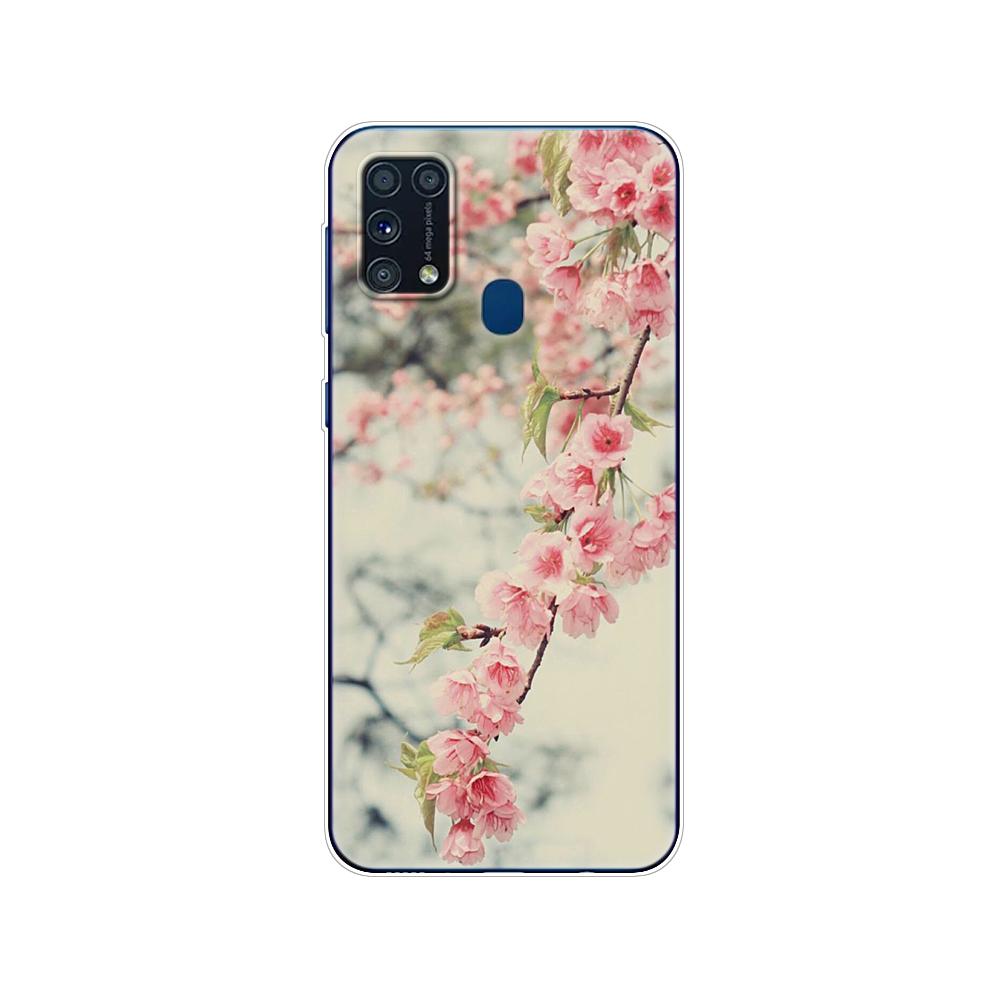 Pentru Samsung M31 Husa 6.4" Husa din silicon moale Tpu pentru Samsung Galaxy M31 M 31 SM-M315FZBVSER m315 Funda pentru bara din spate a telefonului