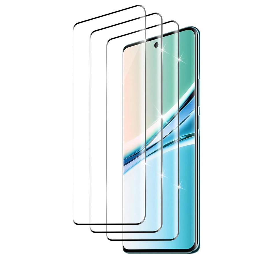 

3pcs 3D Curved Tempered Glass Screen Protector for Redmi Note 15/ Note 15 5G/ Redmi Note 15 Pro/ Note15 Pro+ 5G HD Clear Glass Protection Film Redmi Note 15 чорний